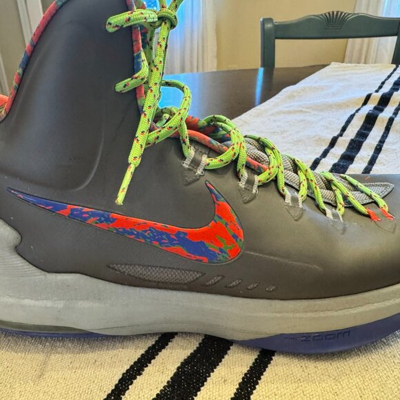 Nike KD Durant 5 Splatter 2012 Size 13 - Picture 4 of 9